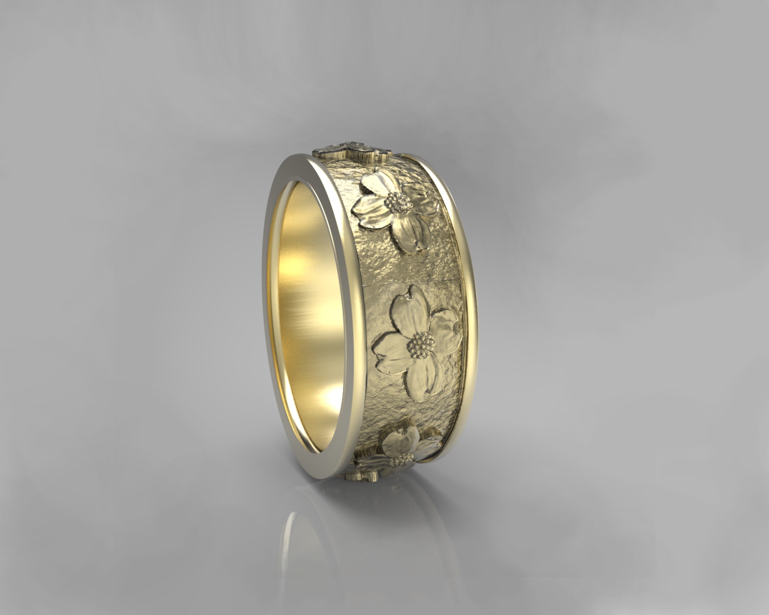 Dogwood rings · Portfolio Metalwork